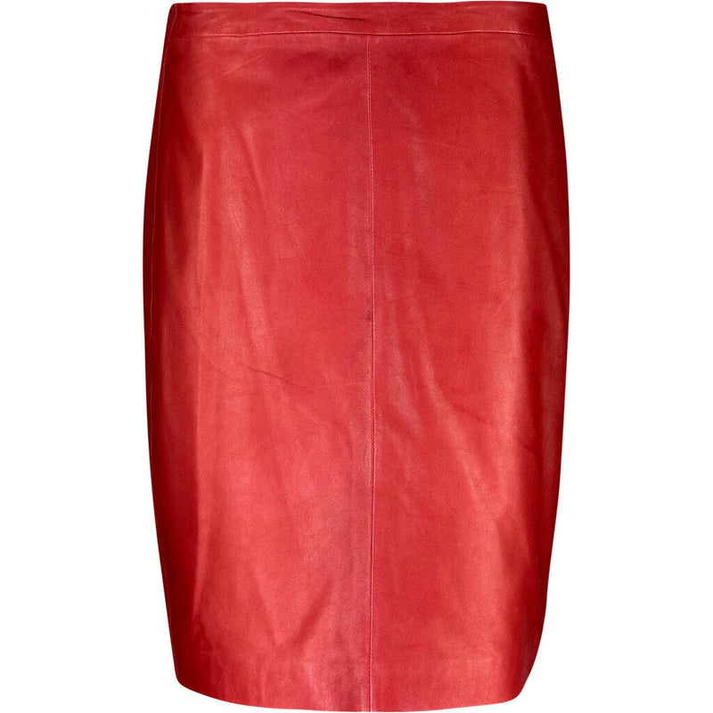 ONSTAGE COLLECTION Leather skirt Skirt Red